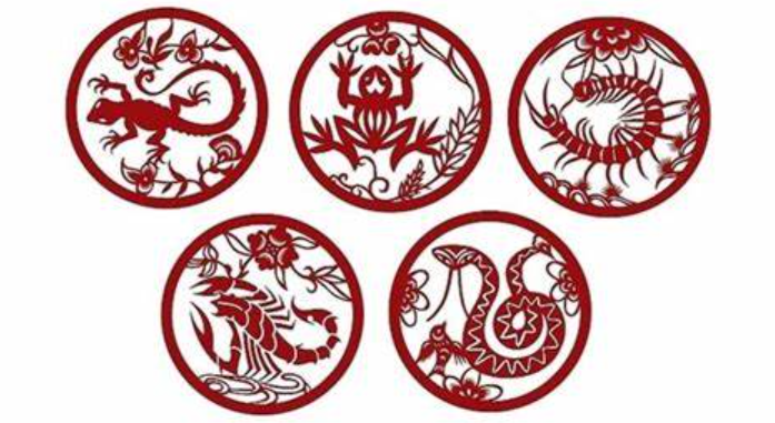 dragon boat festival chinese paper cutting